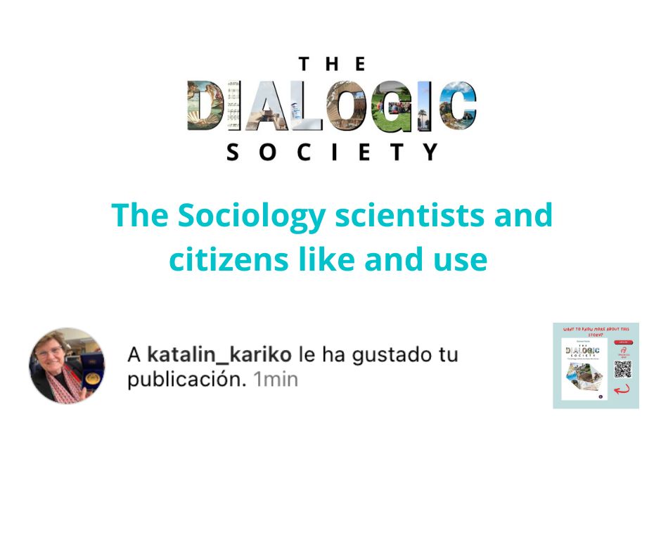 Karikó, the main scientist of current covid vaccines that saved our health, liked the instagram post on The Dialogic Society. Really this book cointains "the sociology scientist and citizens like and use". Very good news for society, science and sociology. instagram.com/dialogicsociet…