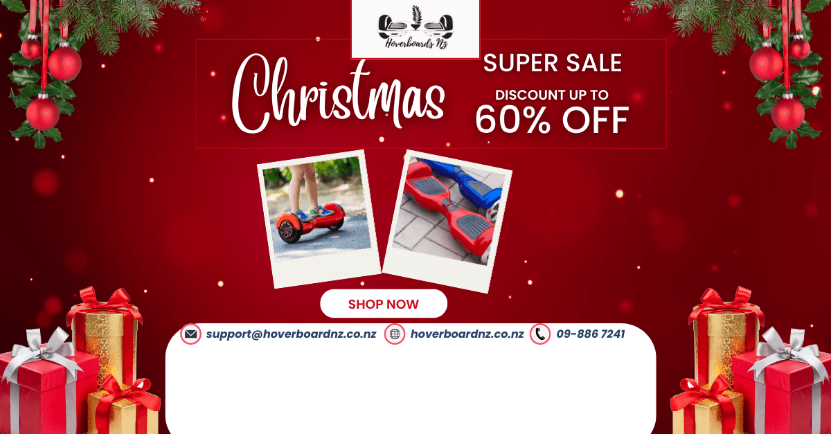 hoverboardnz's tweet photo. Don't miss an opportunity of #Christmas Sale to grab amazing deals on your favourite hoverboard.

Buy online now! Just give us a call at 098867241. https://t.co/dHk2JBbUu4 #ChristmasSale #Hoverboard #SelfBalancingScooters #Segways https://t.co/JqrOZbNhVz