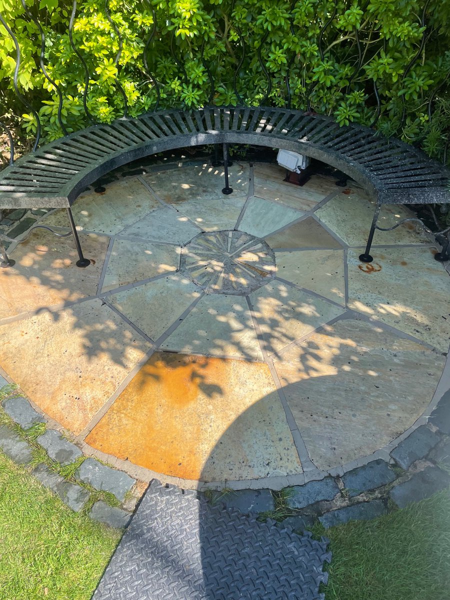 TheNuLifeGroup_'s tweet photo. Daily dose of DOFF 🤳 

Great results today of all external rear paving using our DOFF Steam System! 

Want this doing? YES! Head to our website and get a quote today … link in bio 🤩 https://t.co/QyUyDmYRE0