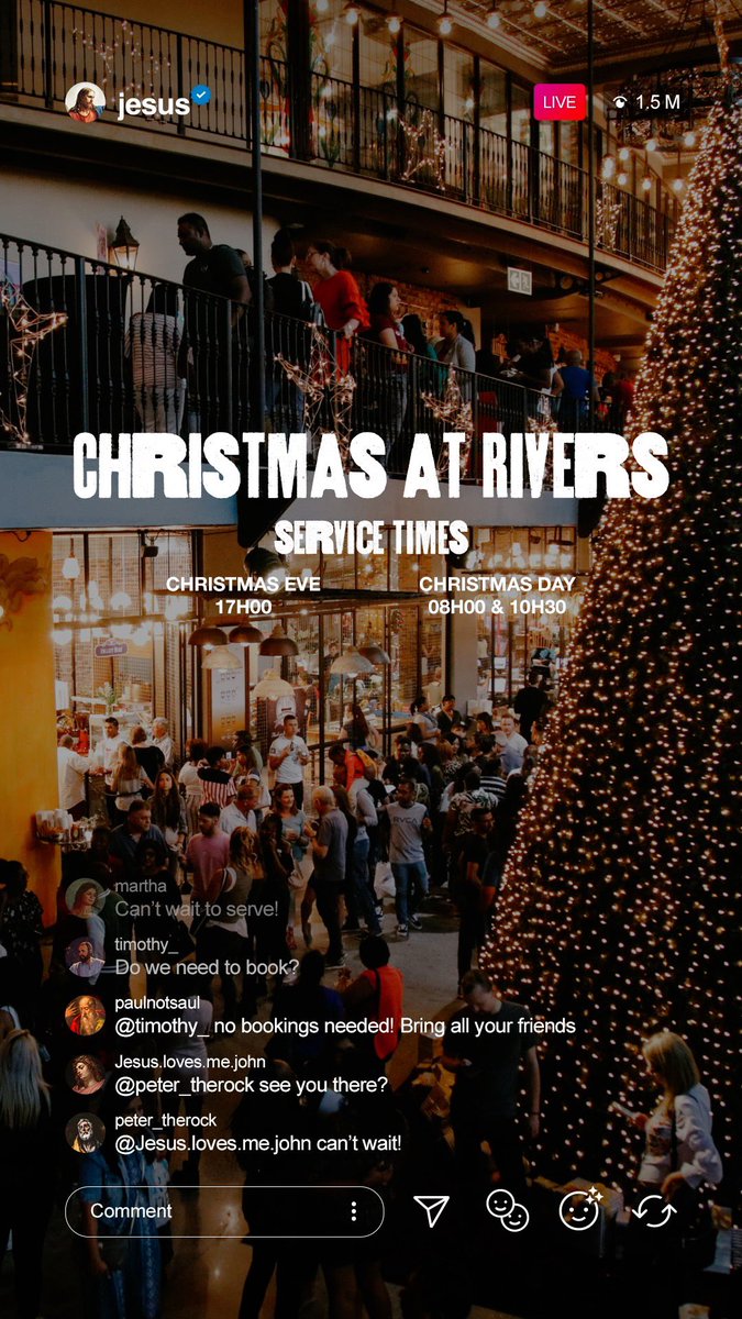 Can you believe that Christmas is NEXT WEEK! Share this post with a friend to invite them to a Christmas service.