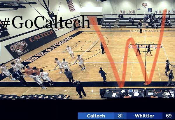 CaltechMBB's tweet photo. 1-0 in conference. @CaltechBeavers @Caltech #gocaltech Instagram: caltechbasketball https://t.co/YMBuS93jOk