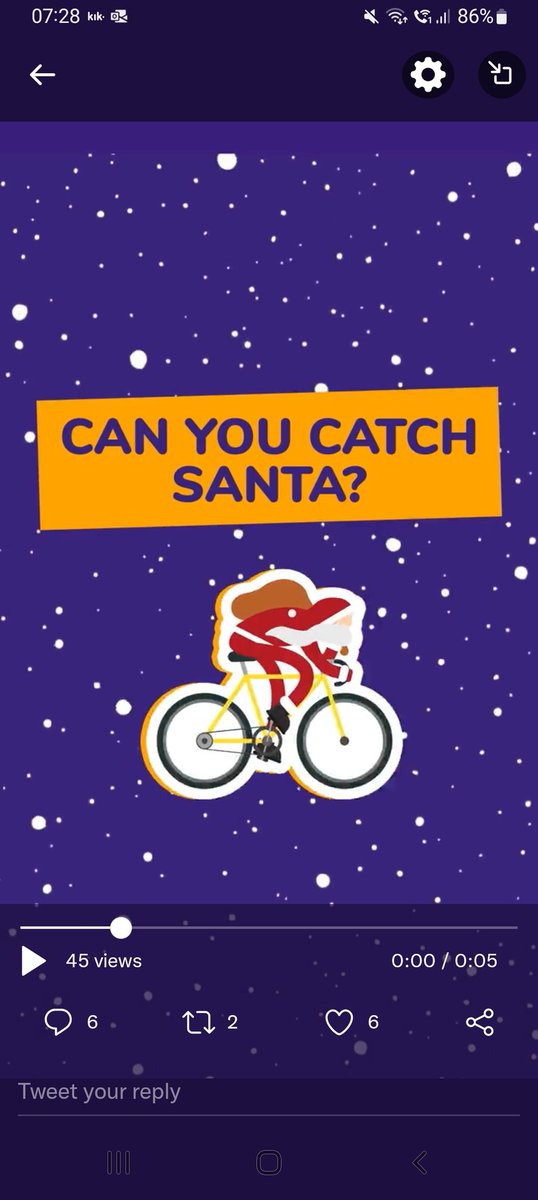 haltyballa's tweet photo. @BikeClub_UK #CatchSanta #Game #BikeSubscription #Competition https://t.co/P41lhLjDRU