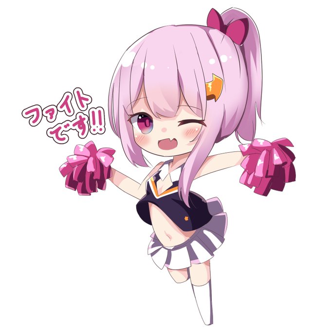 うちのこに応援してもらうってやつです 