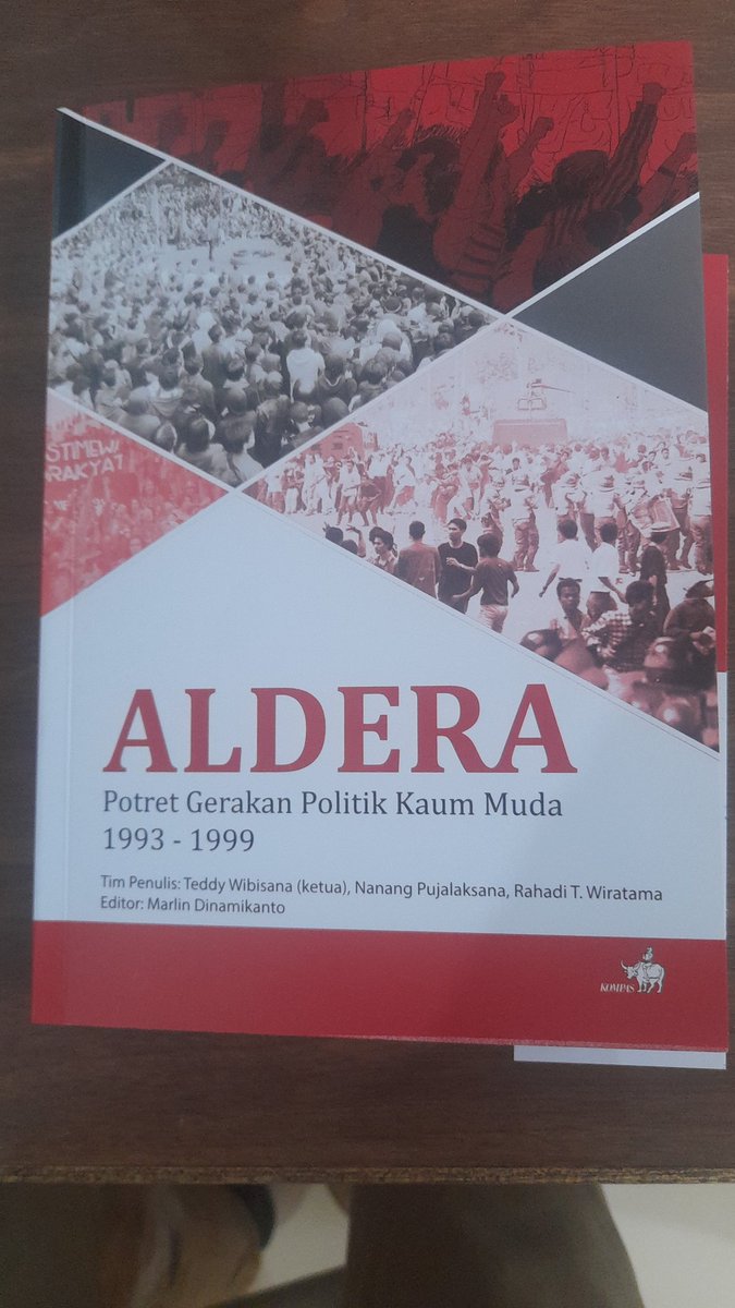 ALDERA: Potret Gerakan Politik Kaum Muda. 
Sebuah maha karya Bung Pius Lustrilanang yg menjadi saksi sejarah gerakan politik kaum muda Indonesia.