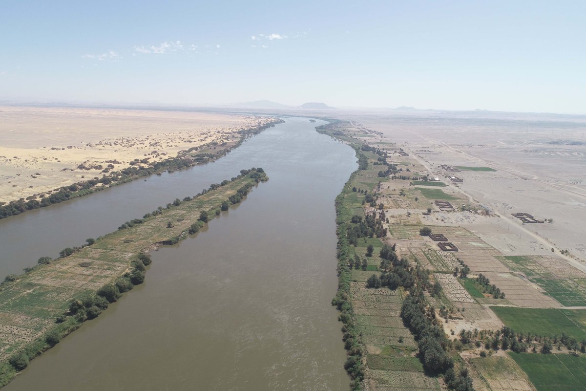 diversenile's tweet photo. While Munich is sinking into the snow, we thought a few drone shots from our concession in #Sudan would be appropriate #MUAFS #archaeology #survey #landscape https://t.co/wU4CGelvNQ
