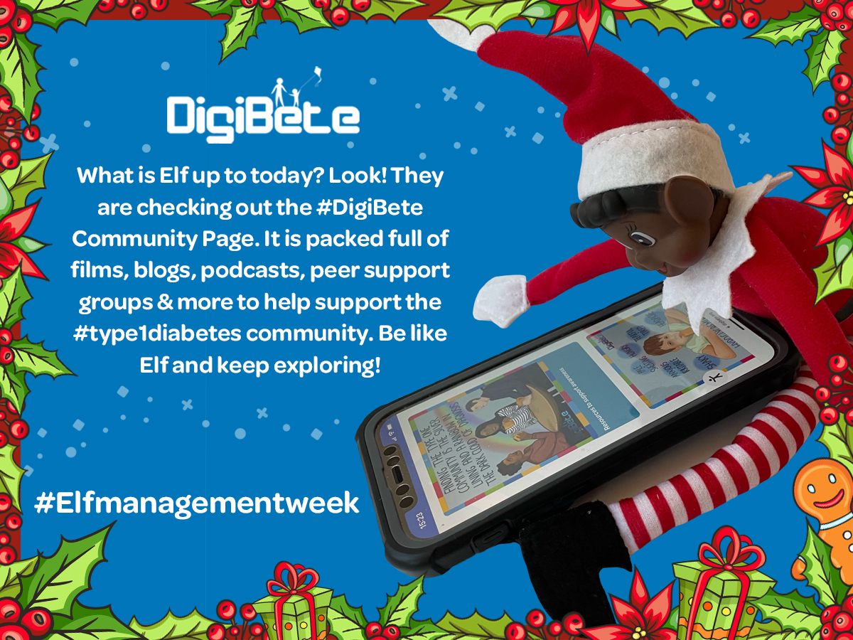 DigiBeteUK's tweet photo. 🎄Elf is having a look at the #DigiBete community page today. Learn more here 👇
https://t.co/aU1YAbJ8aT
#ElfmanagementWeek #DiabetesAwareness #Type1diabetes 🎄 https://t.co/yzoZYJKKVb