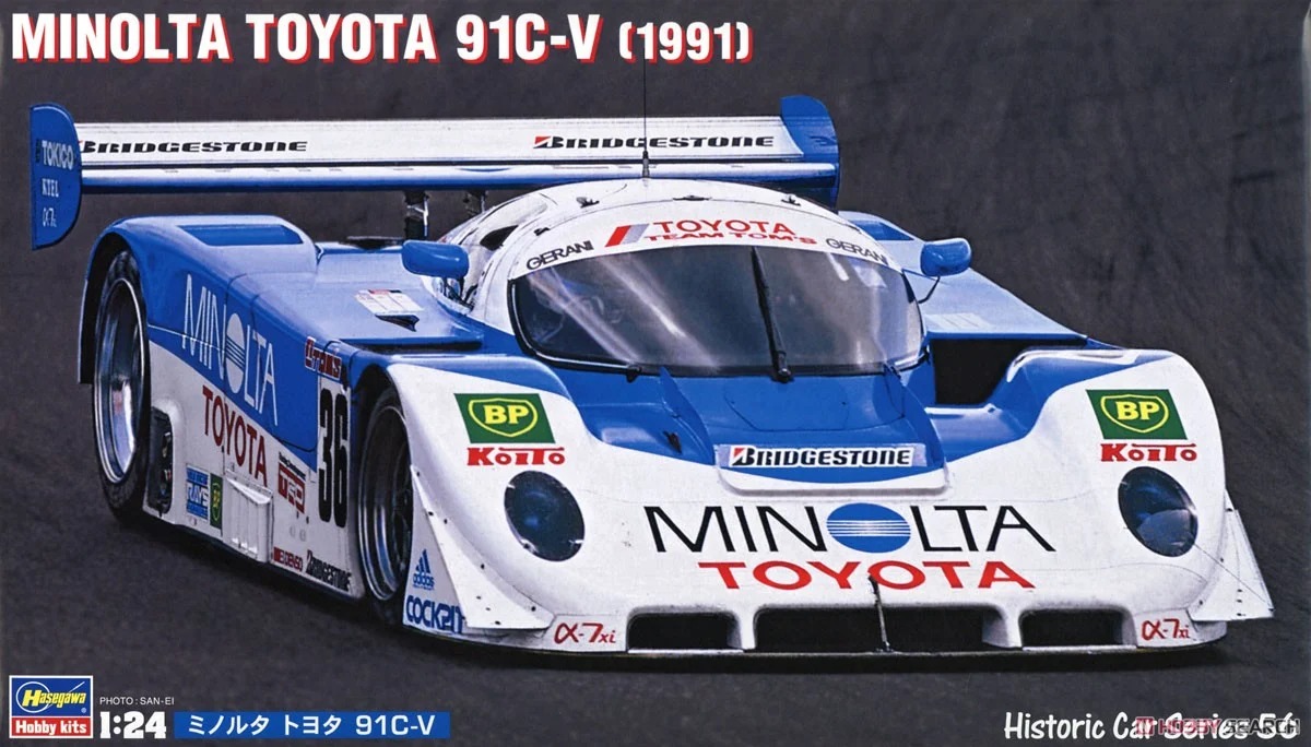 hobbysearch_mc's tweet photo. 【入荷】ハセガワ
1/24 ミノルタ トヨタ 91C-V
入荷です！→ https://t.co/C8sbb4HsGR
#プラモデル #プラモ #ミノルタトヨタ #関谷正徳 #小河等 #ミノルタ #Minolta #MinoltaToyota #91CV #Plastickits #Plasticmodel #Scalemodel https://t.co/4YVkOJ1JC7