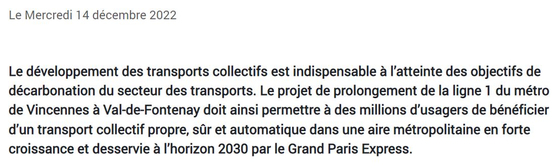 Indispensable mais sans cesse repoussée😡Un non sens social, économique, écologique au moment où tous parlent de #planification A présent, quels moyens pour "garantir la réalisation" de la #ligne1 ? Exigeons des engagements précis et chiffrés rapidement🚇 
ecologie.gouv.fr/decision-cleme…