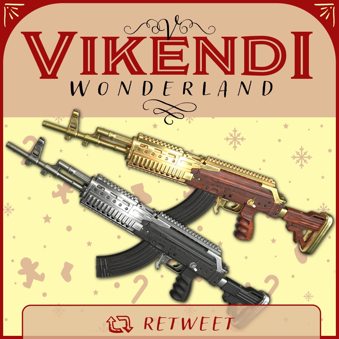 PUBG: BATTLEGROUNDS Deutschland 🇩🇪 (@pubg_de) on Twitter photo Tag 4 von #VikendiWonderland ❄️.
Mit diesem schicken Beryll-Bundle kannst du prahlen...
Zum Mitmachen:
✅ Folge <a href="/PUBG_DE/">PUBG: BATTLEGROUNDS Deutschland 🇩🇪</a>
🔁 Retweete diesen Beitrag
Sei schnell und du könntest einer unserer 5 glücklichen Gewinner sein!
⏰ Bis zum 16. Dez. 2022, 08:59 Uhr MEZ Tag 4 von #VikendiWonderland ❄️.
Mit diesem schicken Beryll-Bundle kannst du prahlen...
Zum Mitmachen:
✅ Folge <a href="/PUBG_DE/">PUBG: BATTLEGROUNDS Deutschland 🇩🇪</a>
🔁 Retweete diesen Beitrag
Sei schnell und du könntest einer unserer 5 glücklichen Gewinner sein!
⏰ Bis zum 16. Dez. 2022, 08:59 Uhr MEZ