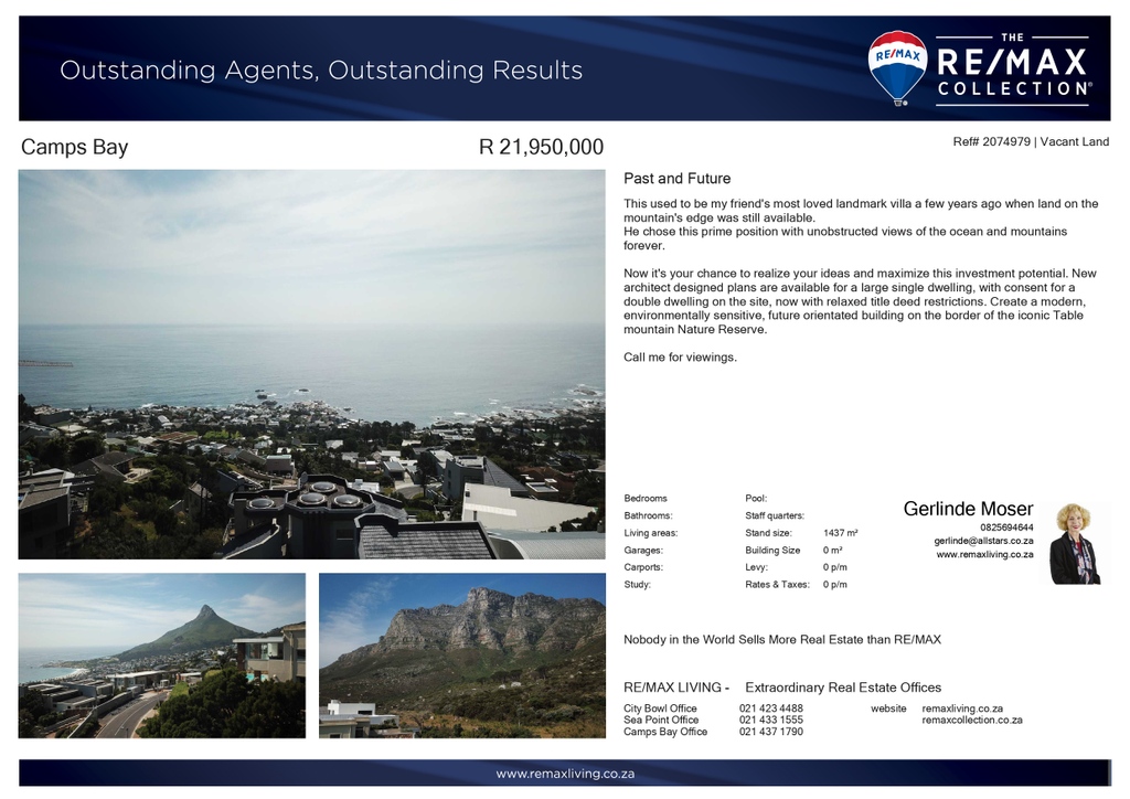 MoserGerlinde's tweet photo. Build your perfect home in Camps Bay overlooking the ocean. 
Visit our SHOW DAY THIS SUNDAY to see this vacant erfs potential. 
Click the link to see more: https://t.co/6L5xAOv1dp
Call me to book your exclusive viewing. https://t.co/sGblUUZmzc