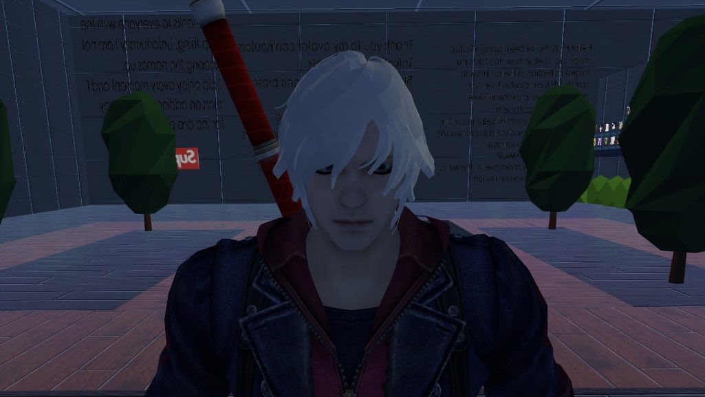 Eragoncat07's tweet photo. The difference of PC and Vr hurts.
Tell me which is seen from which pov
#pcvsvr #dmc #DevilMayCry #VRChat #nero https://t.co/PPhWYggAqz