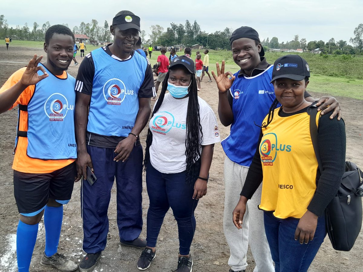 o3unesco's tweet photo. #O3Plus marked the 16th day of activism with a legal aid clinic on reporting of GBV cases and a football tournament with Students in Kisumu, Kenya #EndViolence #16Days #16daysO3 #ConnectWithRespect #OrangeTheWorld #O3 https://t.co/YEEZJW94MW