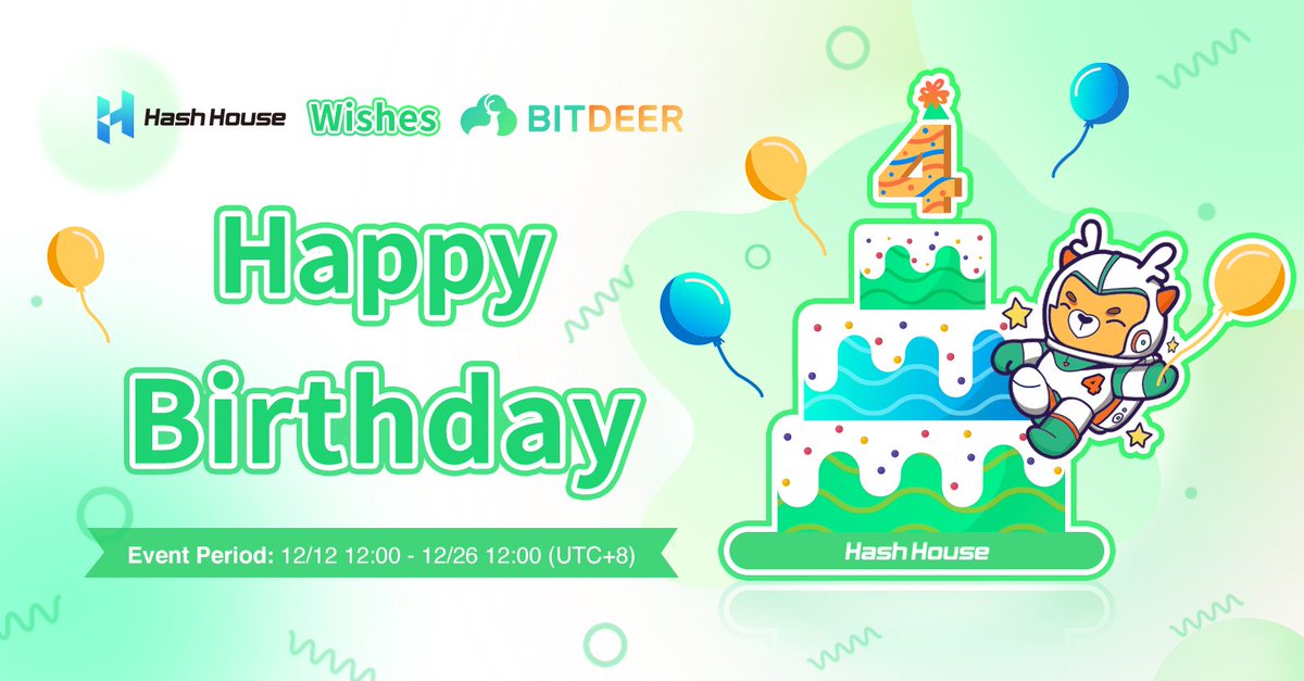 Happy birthday to our dearest friend <a href="/bitdeer/"></a>. 🥳🥳🥳

Cheers to future achievements and past glories! 🍾

#HBDBitdeer