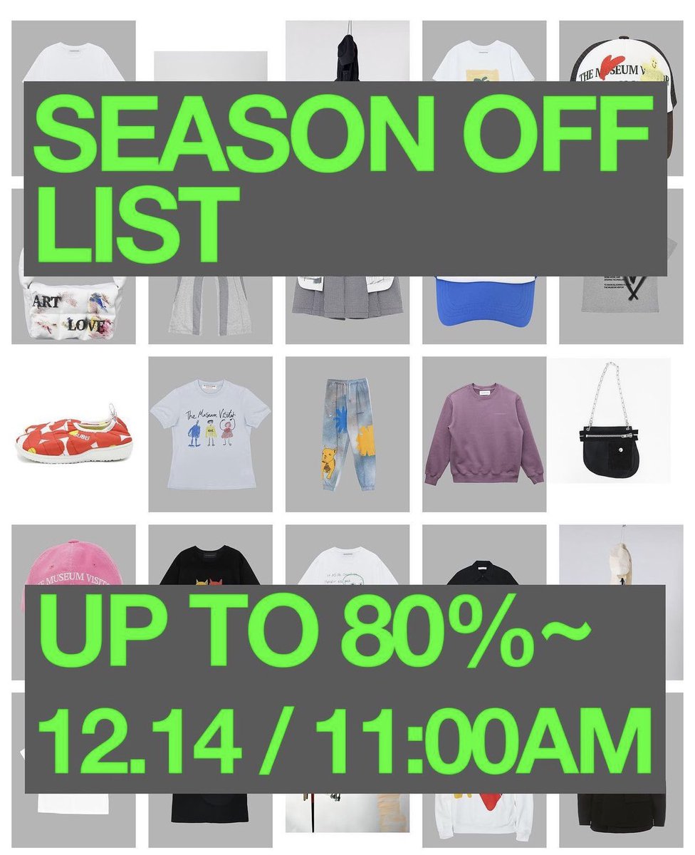 ppcrnying's tweet photo. #pyngpre the museum visitor season off up to 80% ปิดรับ 20/12 21.30น. ของหมดไวมาก หมดก่อนปิดรับก่อนค่ะ 🤎✨ แบรนด์นี้นานๆทีจะลดน้า
🛒 https://t.co/PyDTY7AMZN
รับมัดจำ **นอกเหนือจากที่ลงก็รับพรี
✈️ ส่งกลับทางแอร์ 2-12วันถึงไทยหลังออกจากเกาหลี
#พรีออเดอร์เกาหลี #themuseumvisitor https://t.co/vcUOOGvYsW