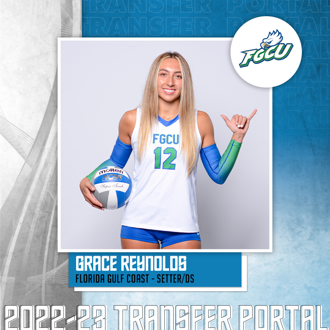 𝗜𝗻 𝗧𝗵𝗲 𝗣𝗼𝗿𝘁𝗮𝗹

✏️: Grace Reynolds
🏐: Setter/DS
🎓: Sophomore
📍: Florida Gulf Coast
🐥: <a href="/g_reynolds12/">grace reynolds</a>

#CollegeVBTransfers | #NCAAWVB