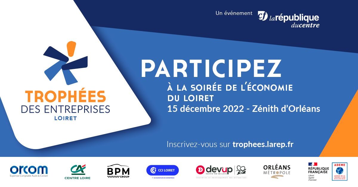 ORCOMFrance's tweet photo. #Évènement | 📲 Dès 19h00, suivez la cérémonie des #TrophéesDesEntreprises du #Loiret sur notre compte Twitter !
Un événement majeur du département, organisé par @larep_fr et dont #Orcom est partenaire, pour valoriser les entreprises locales à travers 6 catégories ⤵️ https://t.co/VzfXSe3YjG