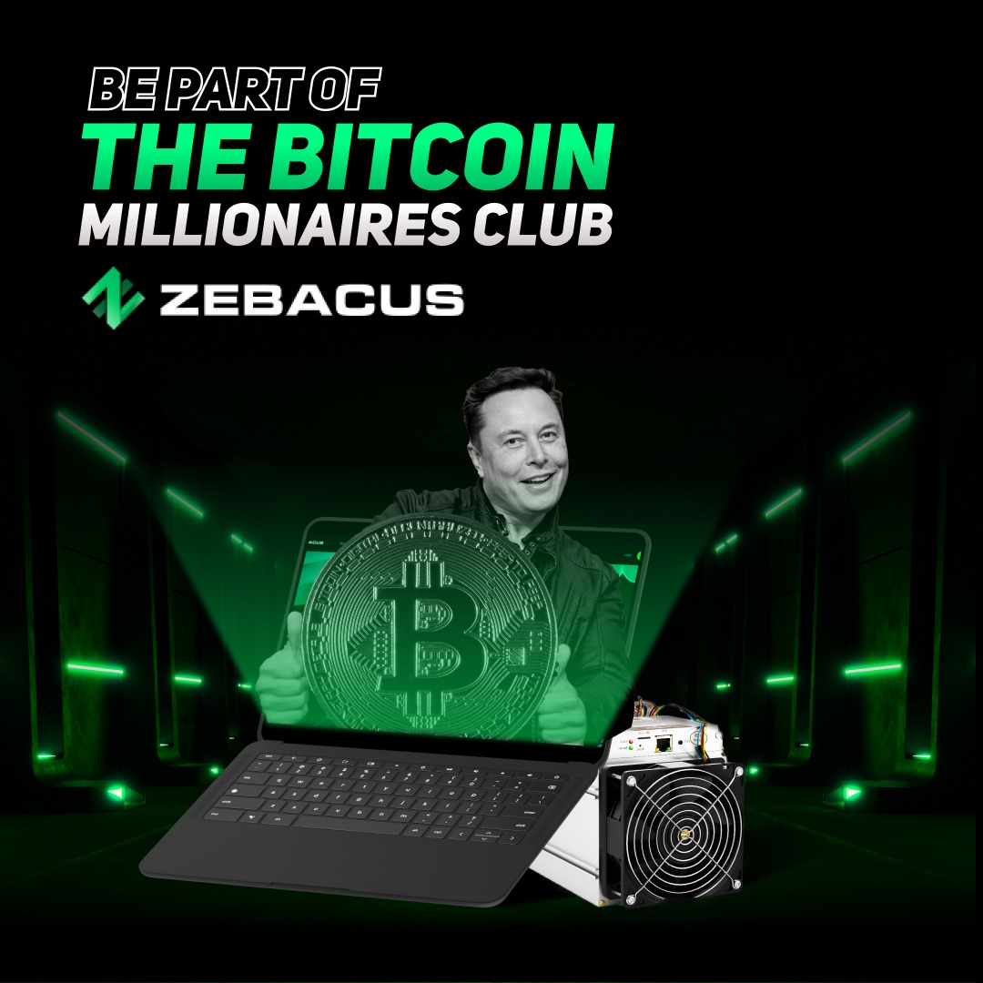 zebacuslimited's tweet photo. Join today the BITCOIN Millionaires club with ZEBACUS BITCOIN CLOUD MINING.
#ZEBACUS #BITCOINMILLIONAIRE #Bitcoin  #bitcoinmining  #BitcoinCloudMining #cloudmining  #CryptoMining #EarnMoneyOnline #earnmoney https://t.co/VII4jE2l7p