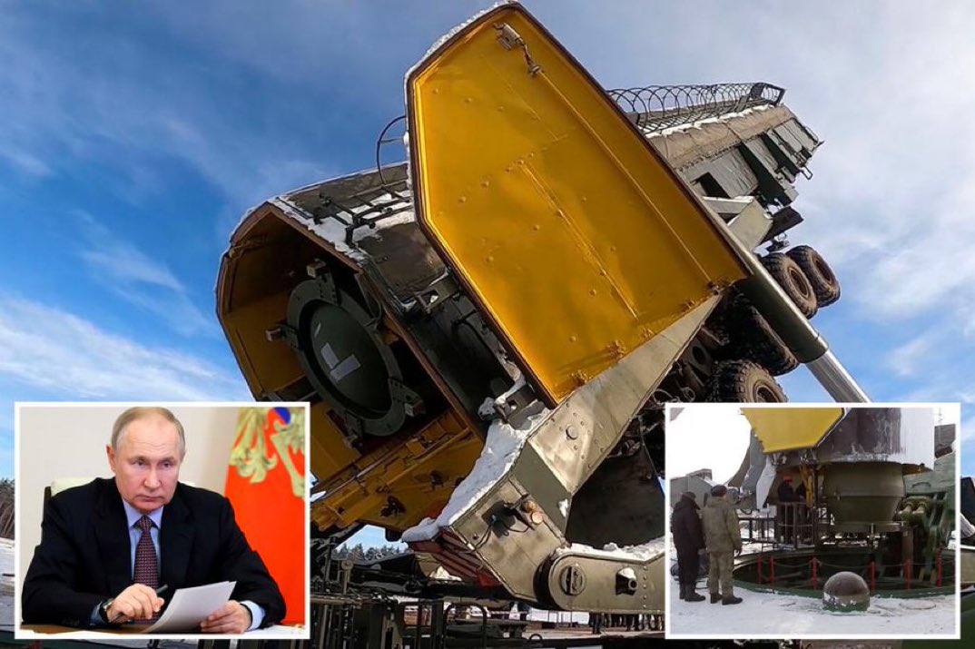 DailyLoud's tweet photo. Russian President Vladimir Putin readies massive nuclear missile capable of hitting US and UK‼️👀 https://t.co/QPCQaA5Chg