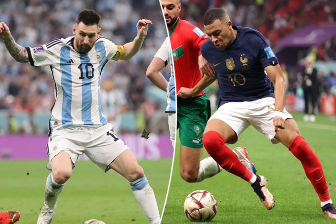 decisiondigi's tweet photo. Ya tenemos final del Mundial: FRANCIA- ARGENTINA, el Domingo 18  a las 16:00. No sólo está en juego el título Mundial, también el puesto del mejor del mundo. Sólo puede quedar uno.

https://t.co/li0ewiXa4i https://t.co/vcVw7EKCMt