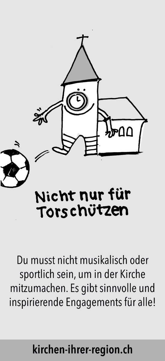 kirchen-ihrer-region.ch #kirchenihrerregion #kirche #fussball #freiwilligenarbeit #engagement