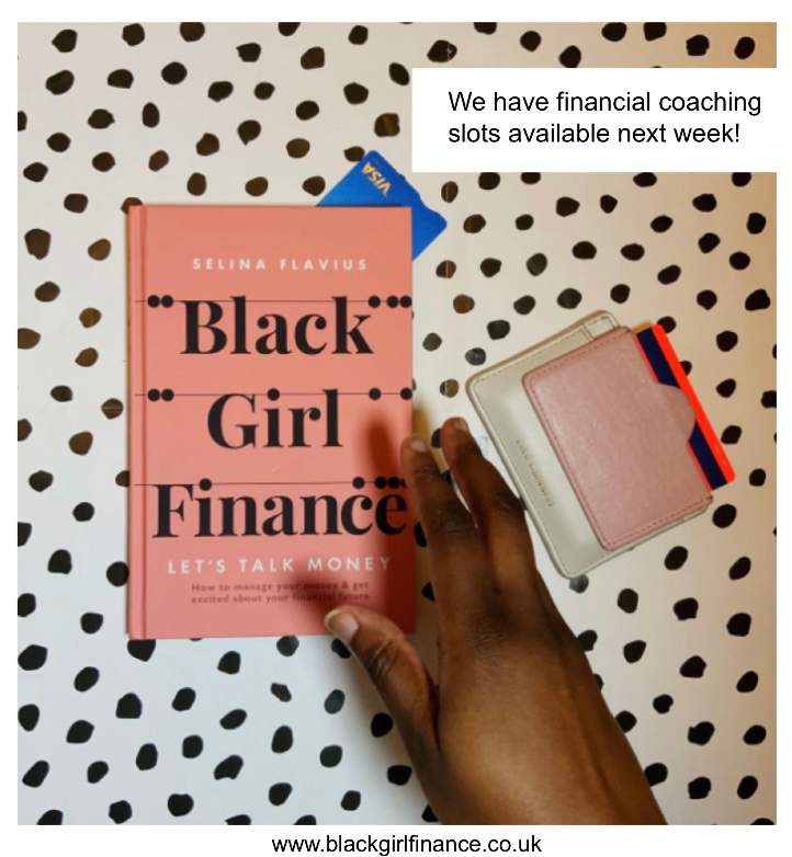 blackgrlfinance's tweet photo. We still have financial coaching calls available for next week! This is a perfect time to get expenses on track ready for the new years! Check out the link in bio for more information

 #ukmoney
#ukmoneybloggers
#ukmoneyblogger
#ukinvestments
#ukfinanceblogger
#ukfinance
#pers https://t.co/ebsV9BRQdC