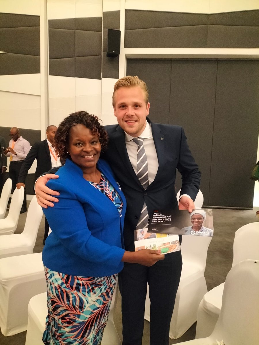 What a delight to be hosted by <a href="/ClarensSeidorf/">Clarence Seedorf</a>, Chairperson of <a href="/BlackImpactFou/">Black Impact Foundation</a> and renown footballer. Her Royal Highness Queen Diambi Kabatusuila, <a href="/QDiambi/">Her Majesty Queen Diambi Kabatusuila</a> of Congo also shared profound remarks. 
Edukans is happy to collaborate with the private sector. @edukans