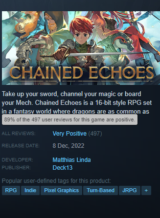 Chained Echoes review