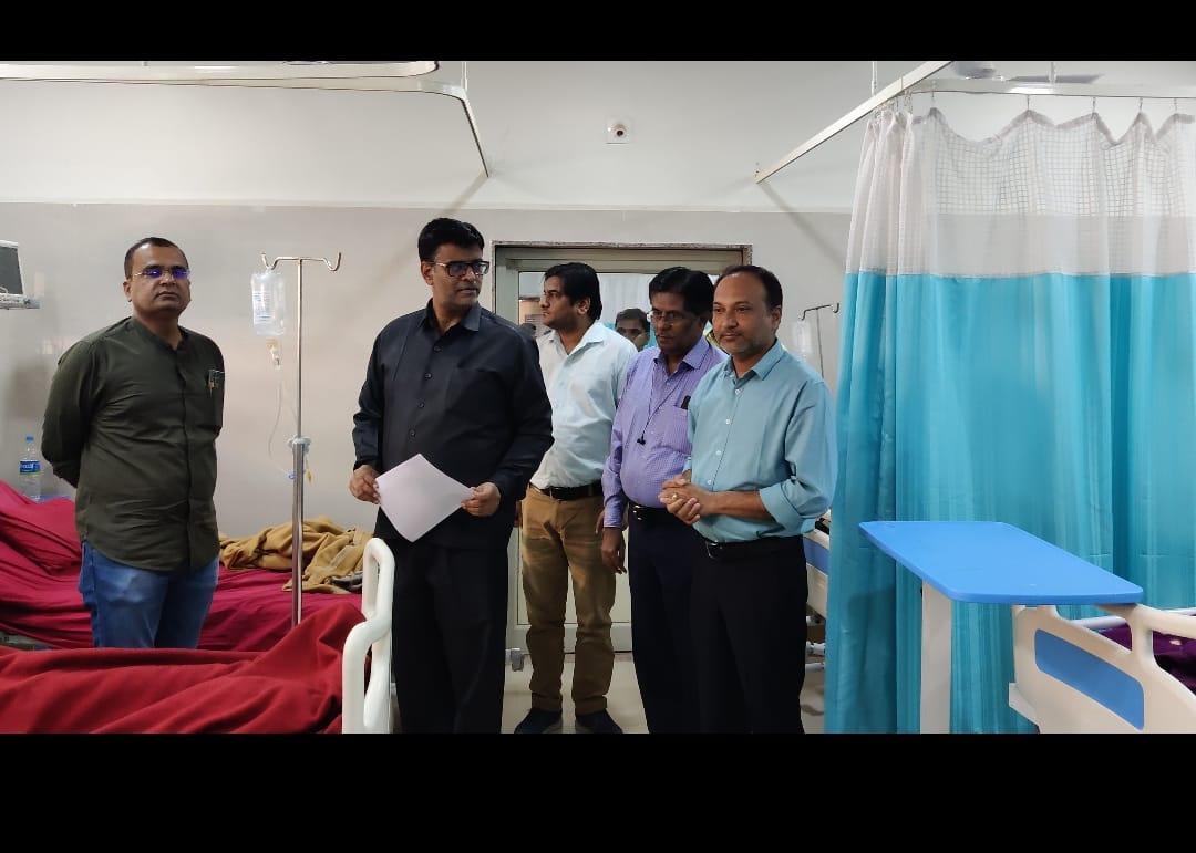 Resp. CDHO sir, Resp. RCHO sir, Resp. DQAMO sir (DEC) visit Dr. Rasiklal shah sarvjanik hospital, Modasa, Arvalli for new Empanelment @CollectorArvali <a href="/DdoArvalli/">DDO Arvalli Modasa</a> <a href="/PmjayG/">PMJAYGujarat</a>