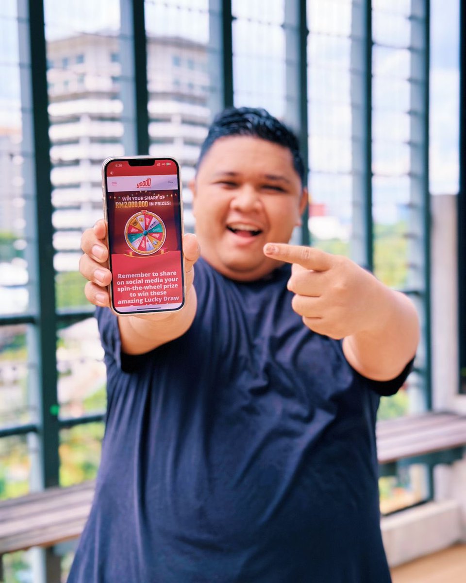 rafzantomomi's tweet photo. Excitednya nak try giveaway #wheelyoowin dari @yoodomy ! Macam-macam hadiah menarik bakal menanti korang tau. Ada iPhone 14, gaming gear, Samsung gadget dan banyak lagi! Hanya untuk pengguna Yoodo sahaja tau!
#yoodo #yoodoityourway #wheelyoowin @yoodomy https://t.co/1uQOV4R6pq