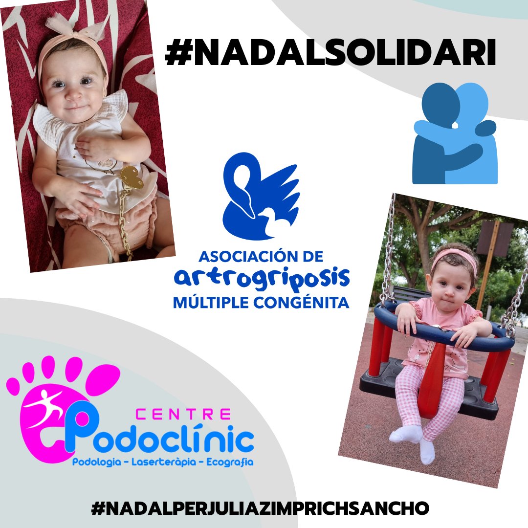 podoclinictaver's tweet photo. 🫵🏼Al Centre Podoclínic posem en marxa el #NADALSOLIDARI, el #NADALPERJULIAZIMPRICHSANCHO.🫂
💙Volem recolzar la nostra veïneta Júlia Zimprich Sancho.💙
Obrim fil.👇👇 https://t.co/m9XIMpo91t
