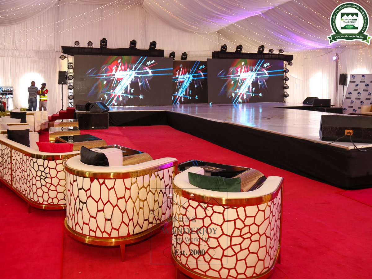 wanderjoy_ltd's tweet photo. Design of audiovisual equipment that brings out liveliness out of an event!
We offer P.A systems | tents &amp; chairs | catering hire among other services.

Contact us on 0720794000 | 0738794000 for more to book with us.

#wanderjoypartyworldltd #eventplanner #missworldkenya2022 https://t.co/mBAI5wQOzY