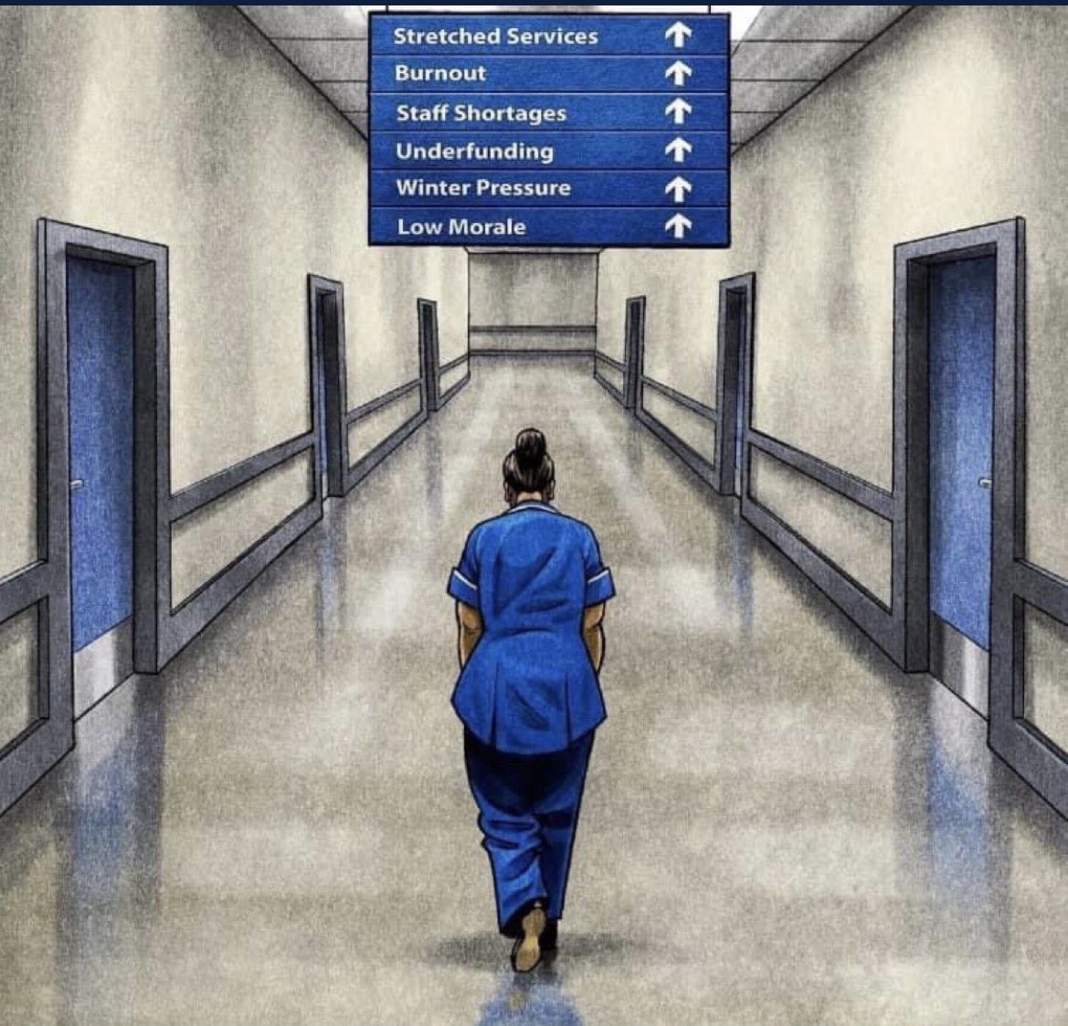 100% support my nursing colleagues striking today.  They are highly-educated and highly-skilled professionals. For too long their kindness and compassion has been used and abused. #NursesStrike