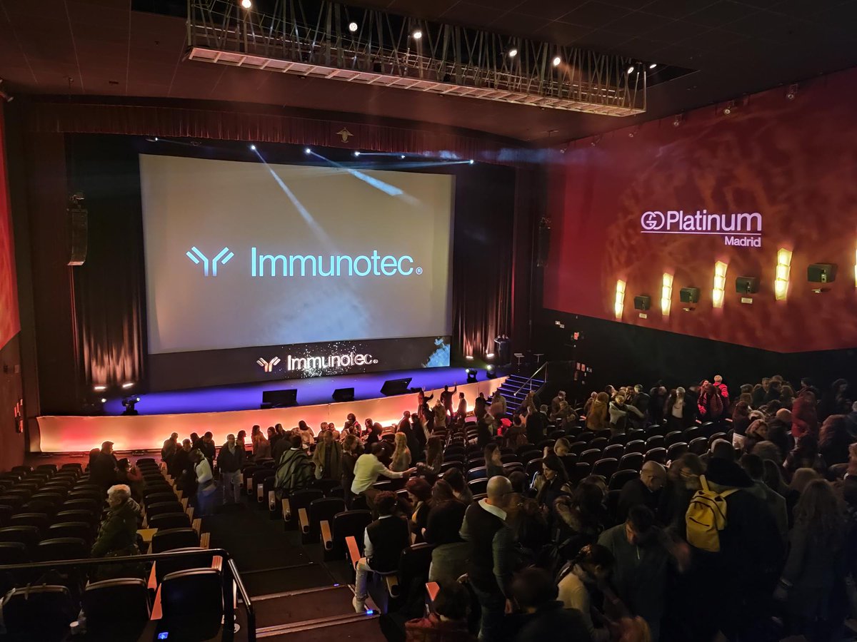 ElencoAv's tweet photo. Muy contentos con nuestra colaboración junto al @TeatroGoya  por los resultados logrados. Gracias a @inmunotec_oficial y @btibiotech por la confianza. #elencoaudiovision #teatrogoya #eventomadrid #inmunotec #btibiotech #eventos https://t.co/E2A5CTDZEc