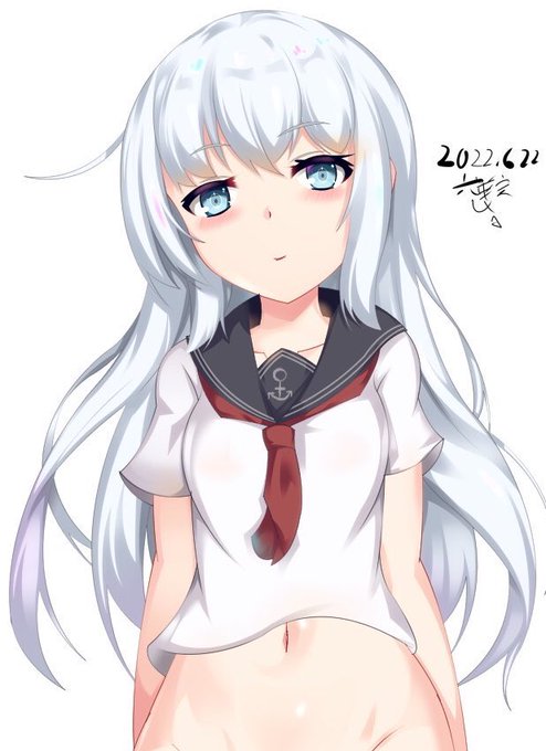 🧢「じーっ…」そろそろ構ってほしい響ちゃん⏰ 