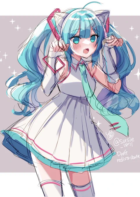ラフと完成 