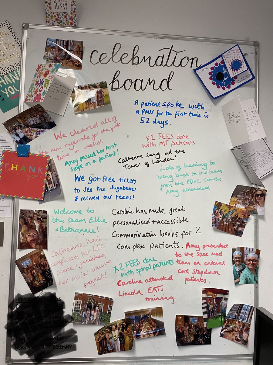 Amy Storer SLT (@amystorer6) on Twitter photo It’s time for a celebration board tweet again!! We’ve welcomed 2 new SLTs to our team since our last board <a href="/Bethannie_slt/">Bethannie_slt</a> <a href="/SltTelling/">Ellie Sansoyer SLT</a> & lots of exciting things have been going on in the team!! @NUHAdultSLT <a href="/NUHTherapies/">NUH Therapies</a> <a href="/RCSLT/">RCSLT 💙</a> <a href="/AbiWarrenSLT/">Abigail Riley</a> <a href="/TeryKillick/">Tery Killick (she/her)</a> <a href="/SLTCWilliams/">Catherine Williams</a> It’s time for a celebration board tweet again!! We’ve welcomed 2 new SLTs to our team since our last board <a href="/Bethannie_slt/">Bethannie_slt</a> <a href="/SltTelling/">Ellie Sansoyer SLT</a> & lots of exciting things have been going on in the team!! @NUHAdultSLT <a href="/NUHTherapies/">NUH Therapies</a> <a href="/RCSLT/">RCSLT 💙</a> <a href="/AbiWarrenSLT/">Abigail Riley</a> <a href="/TeryKillick/">Tery Killick (she/her)</a> <a href="/SLTCWilliams/">Catherine Williams</a>