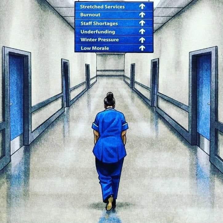 StephSY77's tweet image. I’m standing in solidarity with my nursing colleagues striking today 💙