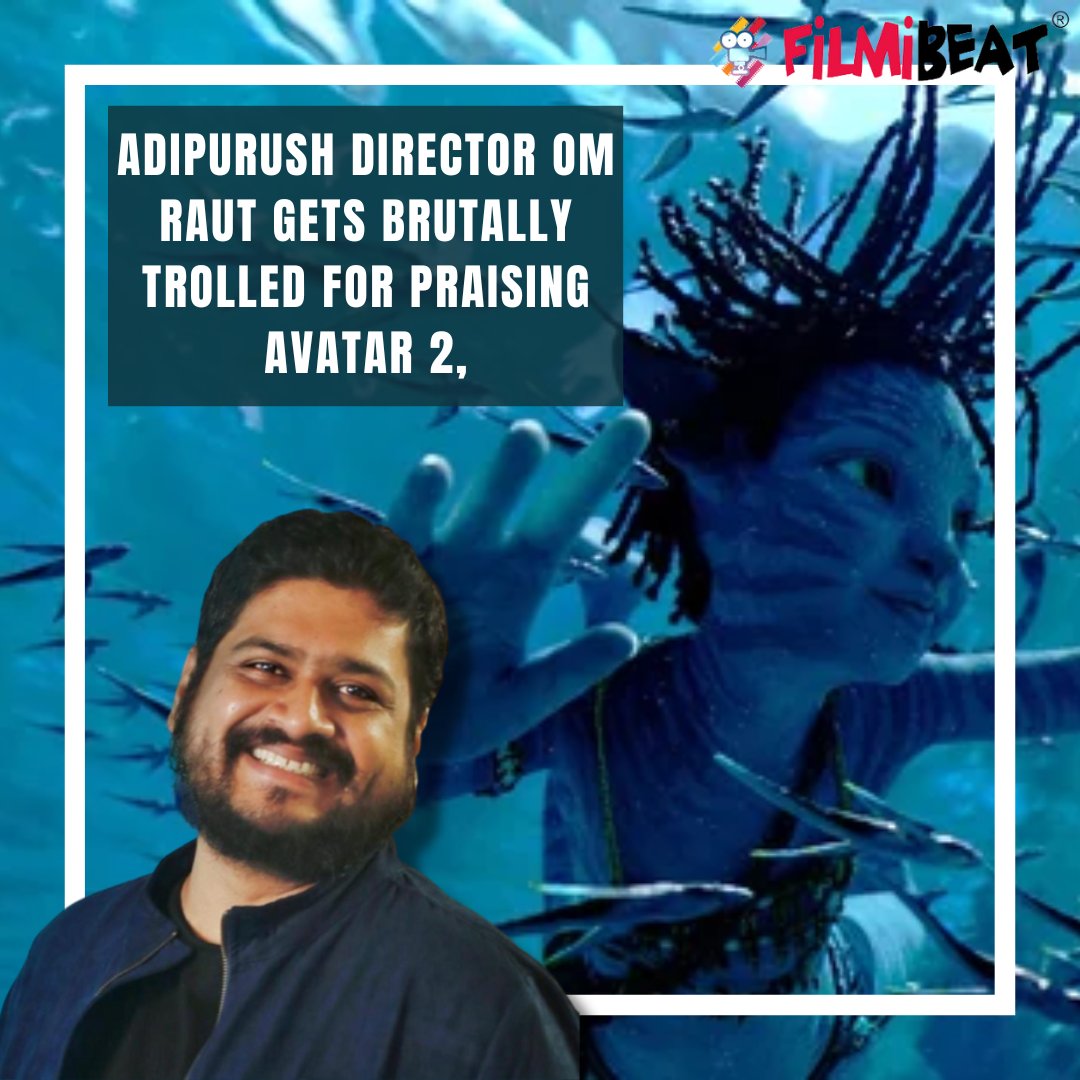 filmibeat's tweet photo. Om Raut attended the special screening of Avatar 2, and his views on the film left netizens baffled.

#Avtar2 #Avatar #avtarthewayofwater #adipursh #Omraut #screenig

https://t.co/pUuANUoiD7 https://t.co/UHu09rac1P