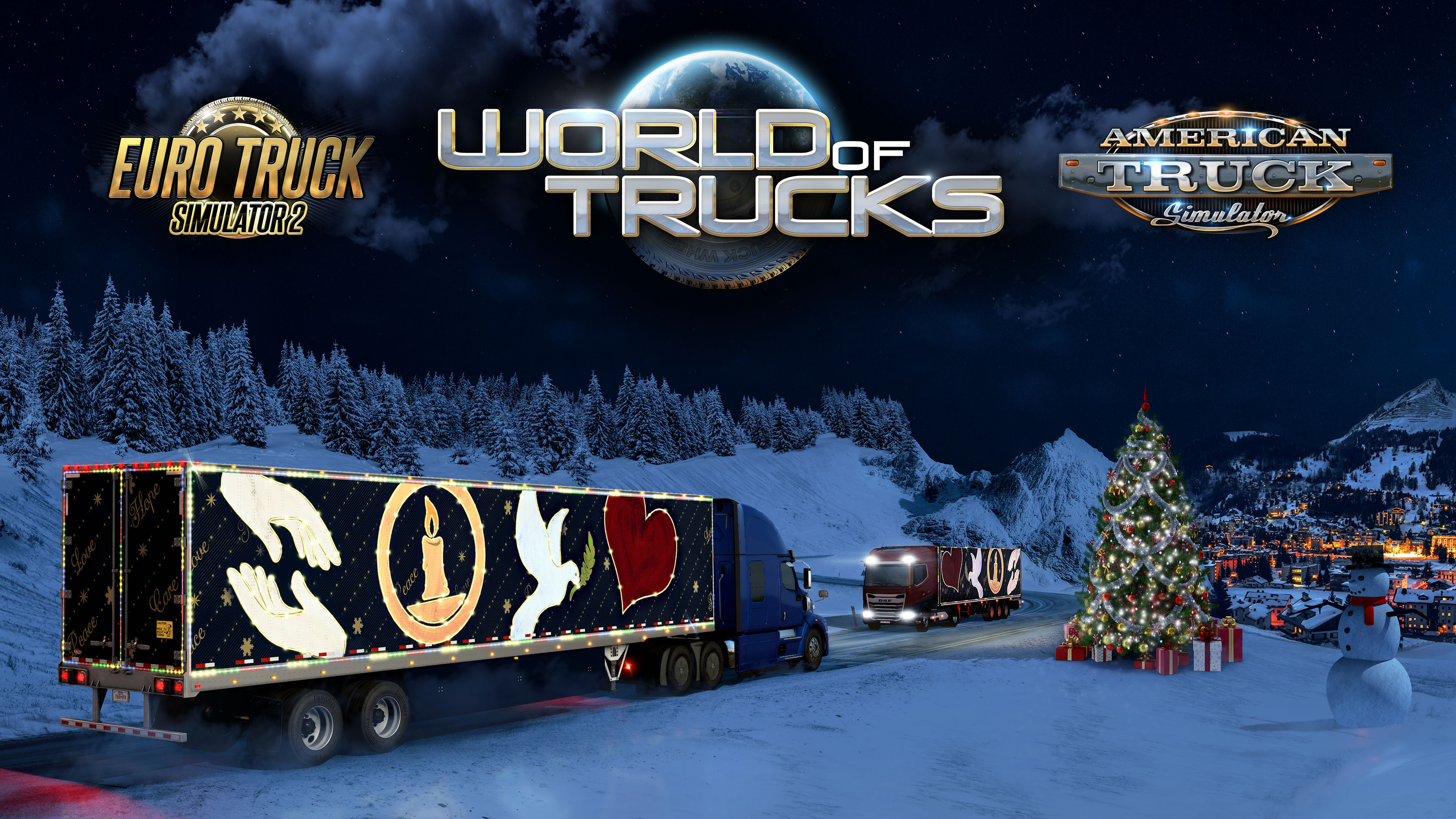 SCS Software on X: Haul for one and one for haul! 🎄 Our  #ChristmasReflections World of Trucks event for Euro Truck Simulator 2 and  American Truck Simulator is here! 🚛🎁 Complete personal