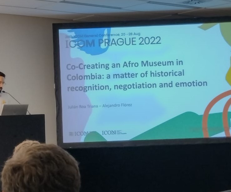 MVRColombia's tweet photo. Septiembre 2022: Reflexionando la  participacion reciente de #UnMuseoParaMí en la conferencia @ICOM en Praga y planeando futuras acciones con el grupo Decolonialidad del CECA_LAC, Comité Educación y Acción Cultural América Latina y el Caribe @FIHRML @livunilanguages @Hispanists https://t.co/J7t81PDuvo