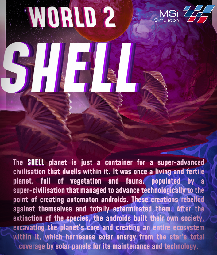 We are still working hard to complete our goal on Kickstarted. Here is a preview of our second world.

#unity3d #IndieDev #Kickstarter #UniverseGalacticRacing #Racing #IndieGame #Steam #Switch #Playstation #Xbox #GamesFromSpain #UGR #games #MSISimulation