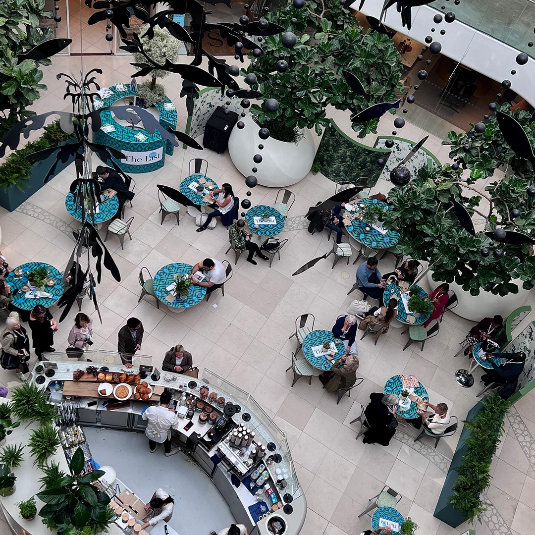 selectfirst's tweet image. Bit of a #thursdaythrowback moment. A bird's eye view during London Design Festival 2022. Need help with 2023 event plans? #eventsupport #eventplanning #pr