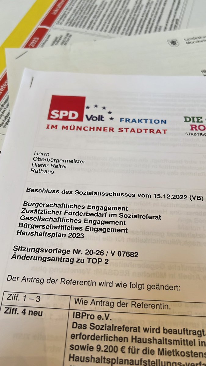 AnnieMuc's tweet photo. Sozialausschuss: Wir stärken das bürgerschaftliche und ehrenamtliche Engagement in #München - von @Heimatstern_org bis zur Freiwilligenagentur Tatendrang erhalten viele Vereine mehr Geld. Danke für eure Arbeit. Ohne euch wäre München nicht mehr München mit ❤️. https://t.co/ZLQPSrf7s8