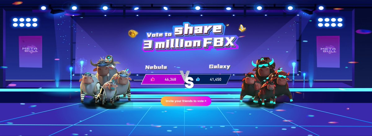 forthbox's tweet photo. 🎮ForthBoxer
7 hours until voting closes💥
Remember you collect your rewards 🎁 #FBX
✅ Complete the Vote
👩👩👦👦 Join ForthBox
👉 https://t.co/mPFDaeolL6
#ForthBox #Metaverse #GameFi #NFTs #metabull #BSC https://t.co/wSDI7jZ2nc