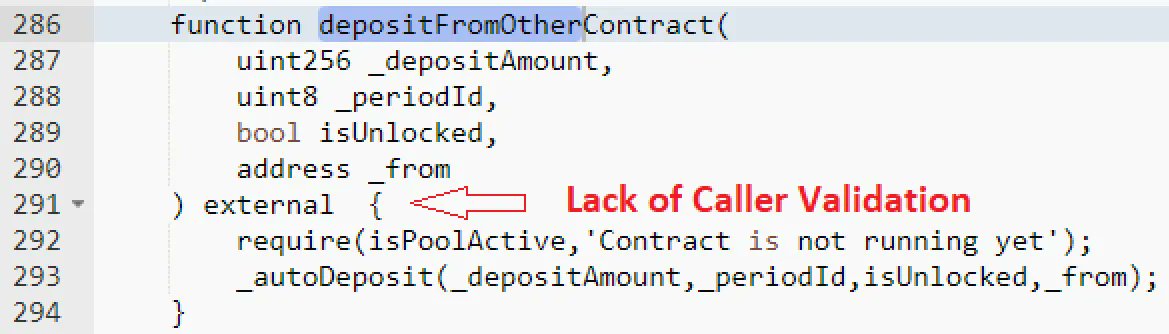 thesolidchain's tweet photo. Yet another hack because of missing access control in a smart contract function. When adding functions to your contract, make sure they can be public, and think hard about who should be able to access it! Check it out!
https://t.co/ZbNQBZNPjE
@cyberboyIndia #binancesc #security https://t.co/FjkrEKcaaD