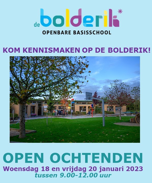 Wordt jullie kind komend (school)jaar 4 jaar? 
Wij vinden het belangrijk dat nieuwe ouders een goed beeld krijgen van de eigenheid, visie, werkwijze en sfeer van onze school. Van harte welkom om kennis te komen maken, een persoonlijke afspraak maken kan natuurlijk ook altijd!