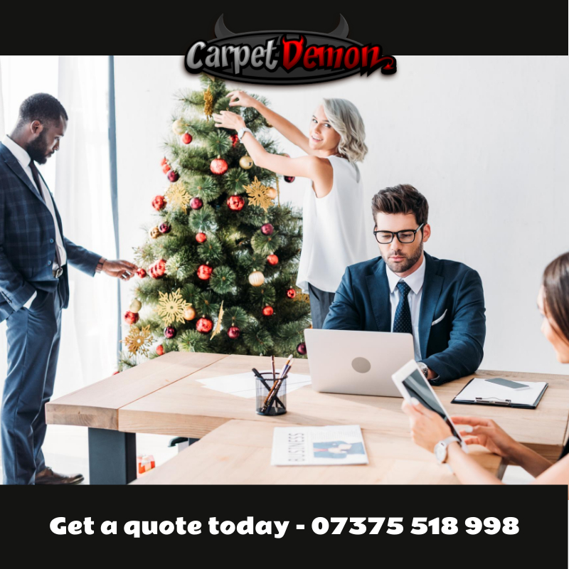 Carpet_Demon's tweet image. With all the festive frivolity fully in-swing 🎅🎄🥳, don't forget to get your post-Christmas office carpet clean booked in 🧹 don't miss out - give us a call on 07375518998 📞 #JanuaryClean #Office #CarpetCleaning #FacilitiesManagement