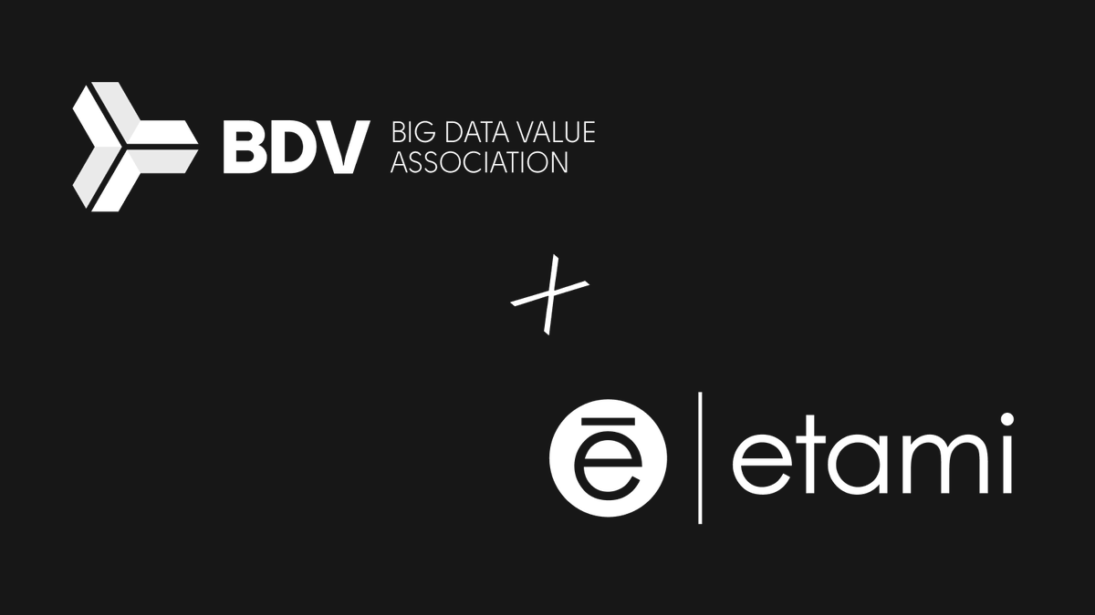 BDVA_eu's tweet photo. BDVA and etami join forces to foster digital transformation with reliable and trustworthy AI! 👏

etami started as a project between a selected set of partners who share the common interest, and has now transferred to a Task Force in BDVA.

Read more 👉 https://t.co/Q8yx4XgKJU https://t.co/14X6iL5JQR