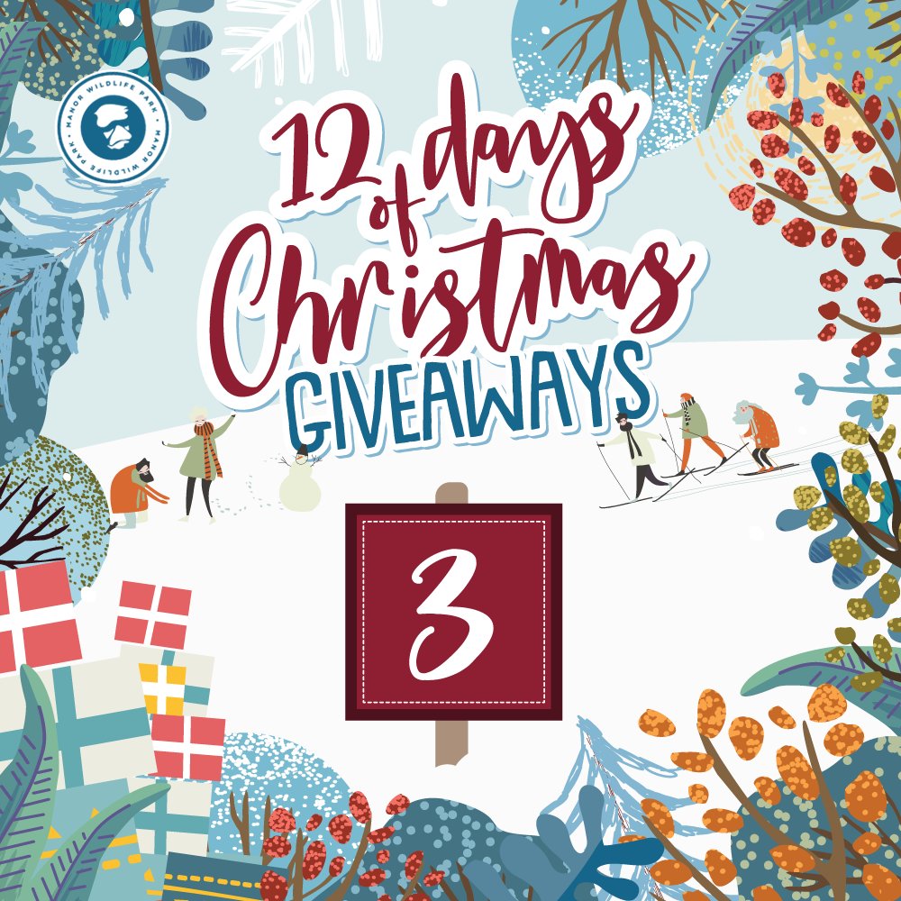 Today we are giving away 3 ANNUAL MEMBERSHIP 🎉 

To be in with a chance of winning…

⭐️ LIKE this post
⭐️ FOLLOW us 👉 @ManorWildlife 
⭐️ RETWEET this post

You have until Midnight tonight!

*T’s C’s apply. We’ll never ask for personal details

#12DaysOfGiveaways #Christmas