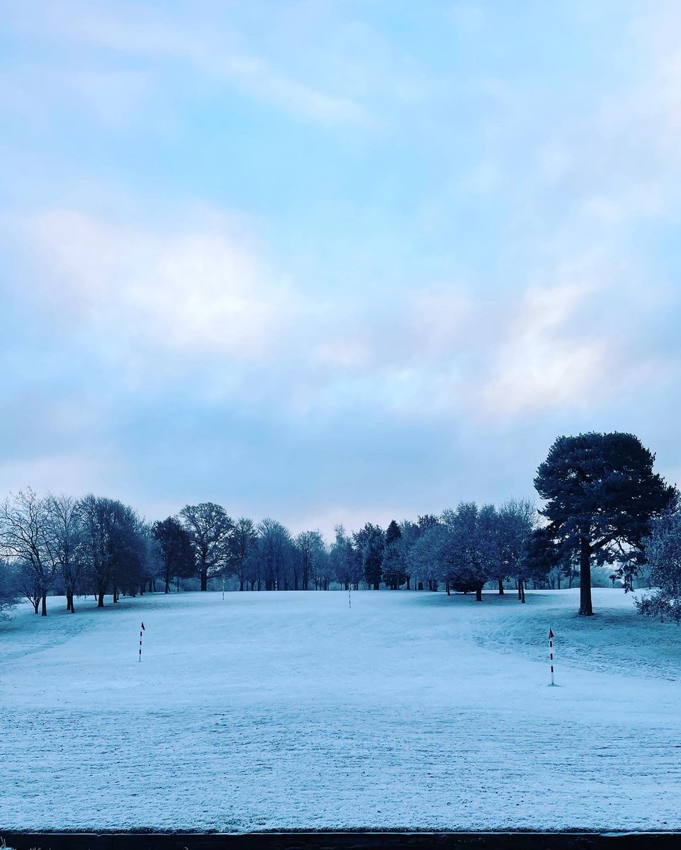 The recent snow has given Olton Golf Club some beautiful visuals, along with the frustration of course closures. Course inspections will be ongoing and updates will be given as soon as ground conditions improve.